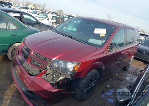 2018 Dodge Grand Caravan Gt z USA, uszkodzony, nr VIN 2C4RDGEG3JR280918